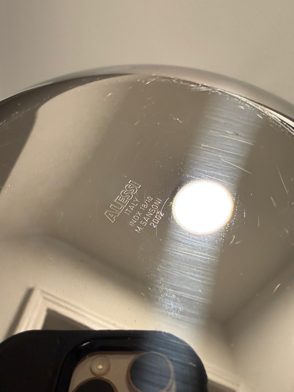 Alessi Stainless Steel Decorative Metal Bowl - Home Art ALESSI Cactus Fruit Bowl - Picture 8 of 8